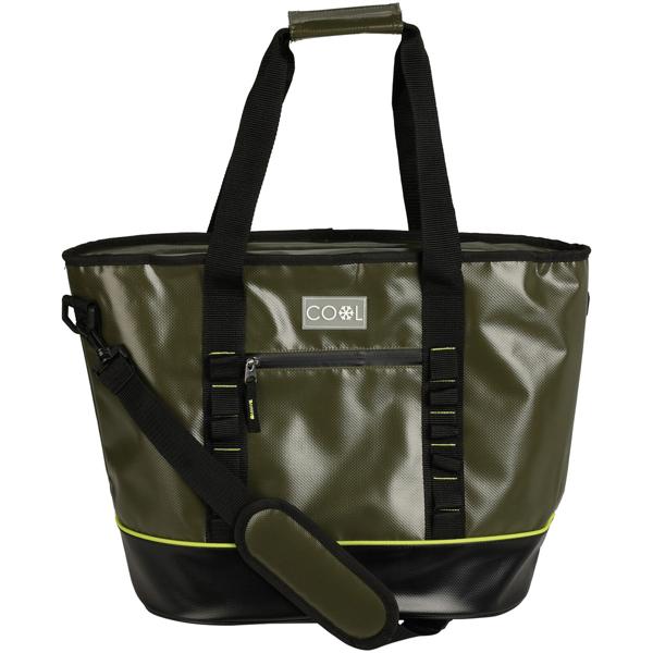 Kühltasche 26L - Ideal für Picknick, Einkäufe, Camping - Hält Lebensmittel frisch - 51x24x34cm - 6mm Isolierschicht - Auslaufsicheres Vinyl - Schultergurt