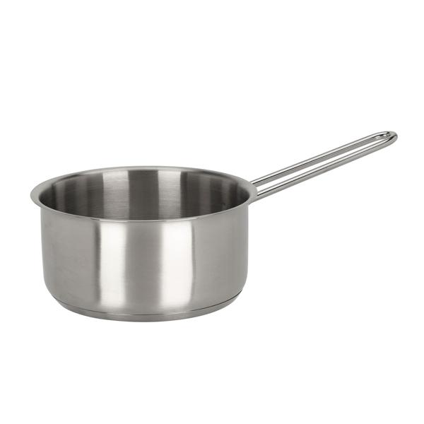 Elegantes 7-teiliges Koch-Topfset, induktionsfähig – Rostfreies Material, silber, abgerundete Griffe – Premium Kochgeschirr für beste Ergebnisse