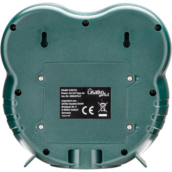 Wirkungsvolle Ultraschall Tierabwehr mit LED-Blitzlicht & PIR-Sensor – 2-in-1 Tierschreck, 70 m² – Vertreibt Katzen, Hunde & Wildtiere