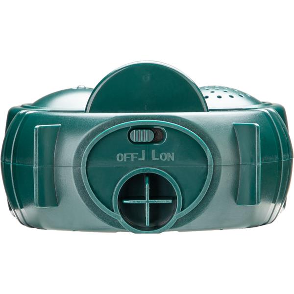 Wirkungsvolle Ultraschall Tierabwehr mit LED-Blitzlicht & PIR-Sensor – 2-in-1 Tierschreck, 70 m² – Vertreibt Katzen, Hunde & Wildtiere