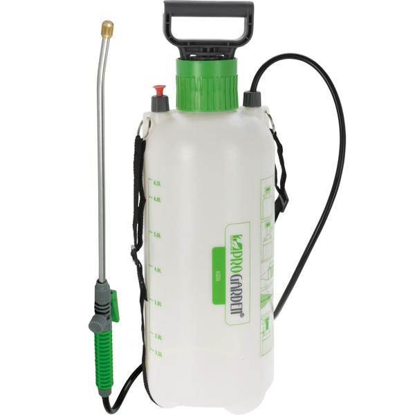 Drucksprüher 8L mit Messingkopf - Gleichmässige Dünger-/Pflanzenschutzmittel-Verteilung - Robuster Messing-Edelstahl-Kunststoff - Mit Tragegurt - Ideal für Garten & Pflanzenpflege