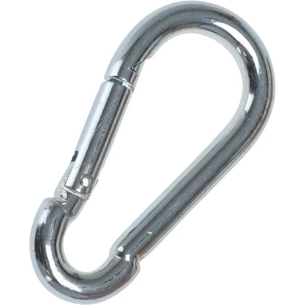 Befestigungs-Set 6-teilig für dreieckige Sonnensegel - UV-Schutz auf Balkon & Terrasse - Zinkmetall-Montageset - Spannanker Halte-Ösen Karabiner