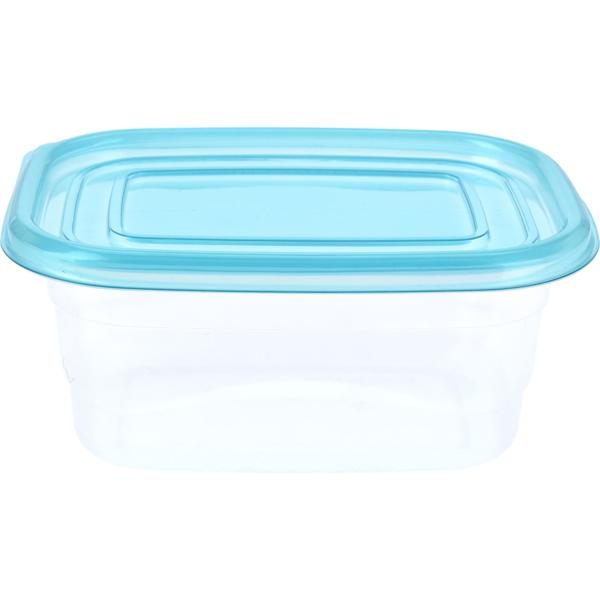 Frischhalte-Dosen-Set 50 Stück mit blauen Deckeln - 9 Grössen - BPA-frei stapelbar gefrier- & spülmaschinengeeignet für Küche & Gefrierschrank