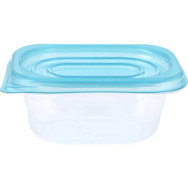 Frischhalte-Dosen-Set 50 Stück mit blauen Deckeln - 9 Grössen - BPA-frei stapelbar gefrier- & spülmaschinengeeignet für Küche & Gefrierschrank