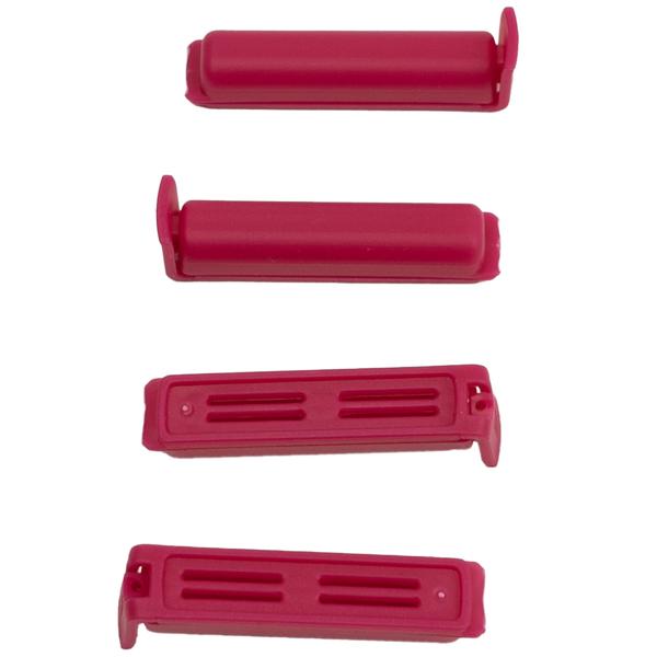 Frischhalteclips Set 24tlg. - Optimaler Frische- & Aromaschutz für Lebensmittel - 3 Grössen, bunt, inkl. Aufbewahrungsbox - Polypropylen