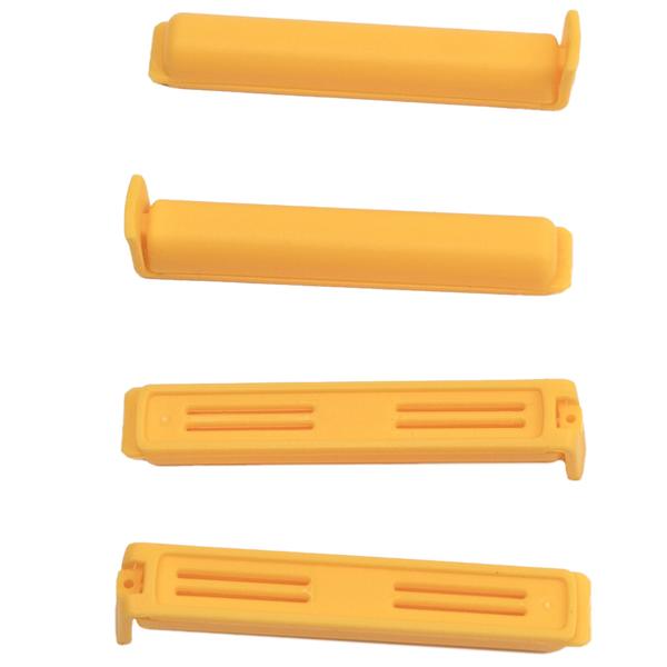 Frischhalteclips Set 24tlg. - Optimaler Frische- & Aromaschutz für Lebensmittel - 3 Grössen, bunt, inkl. Aufbewahrungsbox - Polypropylen