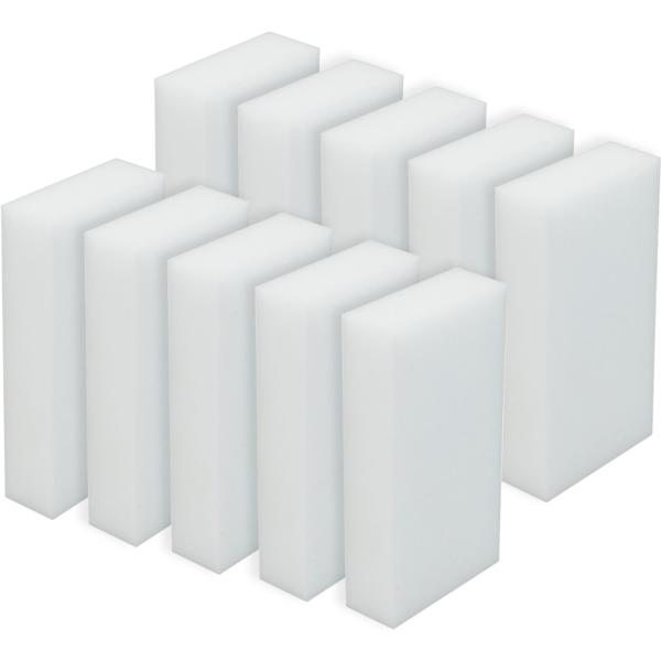 Schmutzradierer Set 10 Stück - Entfernt hartnäckige Flecken - Effizient & schonend für Küche, Bad, Wände, Schuhe - Ohne Kratzer - 11.5x6.5x2.5 cm