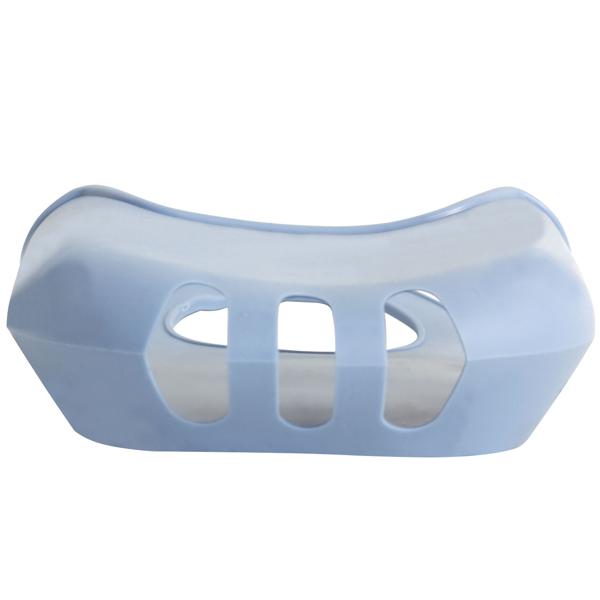 Flexibler Silikon Schwammhalter für Spülbecken - Hygienische Abtropfschale - Geruchsvorbeugung - Robuster Küchenhelfer - Organizer - Grau/Blau - 22x12x12.5cm