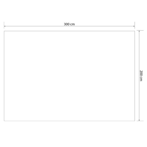 2er-Set Abdeck-Plane 2x3m blau - Ganzjahresschutz für Gartenmöbel & Wohnwagen - Wetterfestes Polyethylen-Gewebe - mit Ösen & UV-Schutz