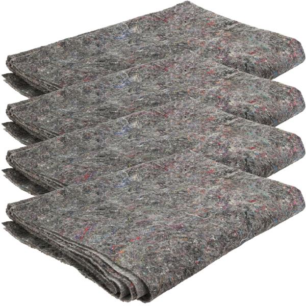 4er-Set Robustes Malervlies 3x1m – Strapazierfähiges Abdeckvlies, schützt Böden & Möbel, langlebige Renovierungsunterlage