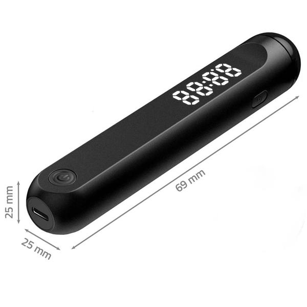 Intelligentes Bluetooth-Springseil SmartLife, mit App-Funktion, Zähler, USB-C, schwarz - Smartes Fitness-Tool für präzise Sprungzahlen & Workouts