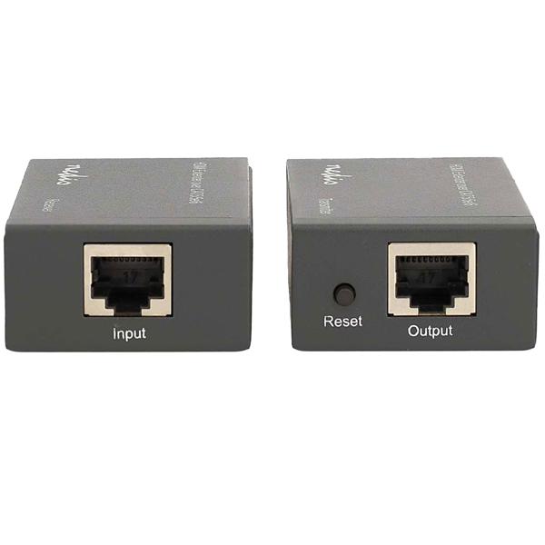 Full-HD HDMI Extender mit Ethernet (1080p): 3D, CEC, DTS & Dolby Digital, anthrazit - Signalverlängerung ohne Qualitätsverlust