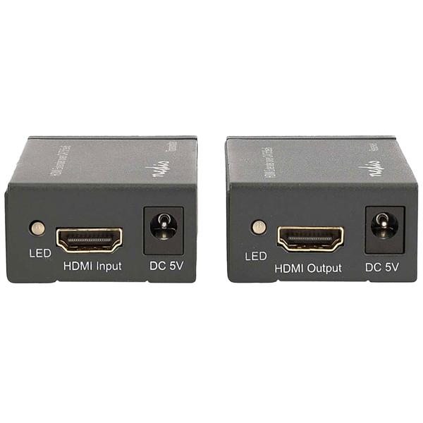 Full-HD HDMI Extender mit Ethernet (1080p): 3D, CEC, DTS & Dolby Digital, anthrazit - Signalverlängerung ohne Qualitätsverlust