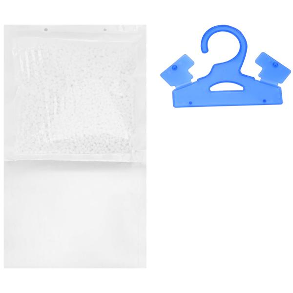 Effektive Luftentfeuchter für Kleiderschränke, 3 Stück, je 450ml, zum Aufhängen, Schrankentfeuchter gegen Schimmel und Gerüche