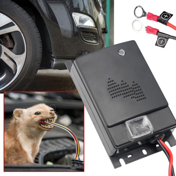 Hochfrequenz Ultraschall Marderschreck (12V): Effektive Auto-Marderabwehr mit 12-45kHz & 70dB. Zuverlässiger Schutz für Ihr Fahrzeug
