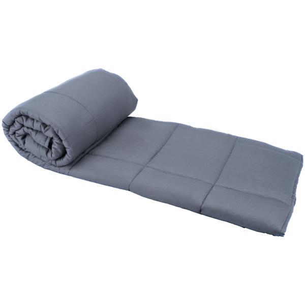 2er-Set Komfort Gewichtsdecke 150 x 200cm, 7kg – Premium Baumwolle & Glasperlen für tiefe Entspannung, besseren Schlaf & Stressreduktion