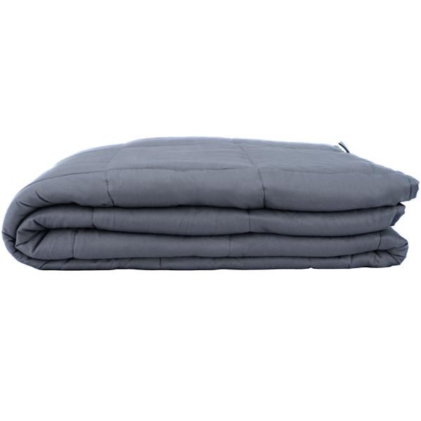 2er-Set Komfort Gewichtsdecke 150 x 200cm, 7kg – Premium Baumwolle & Glasperlen für tiefe Entspannung, besseren Schlaf & Stressreduktion