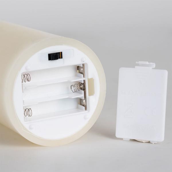 12er-Set LED-Echtwachskerzen mit Fernbedienung – dimmbar, flackernder Effekt, verschiedene Grössen, batteriebetrieben für stimmungsvolle Beleuchtung