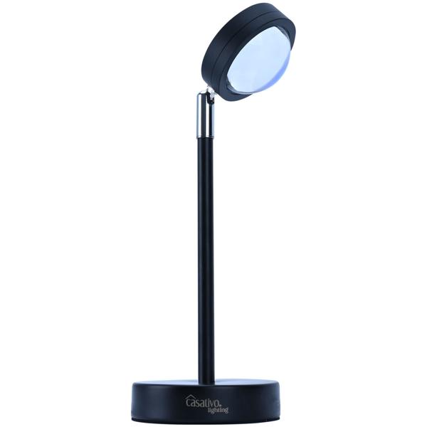 LED Sonnenuntergang Projektionslicht – 180° schwenkbar, Aluminiumgehäuse – stimmungsvolle Beleuchtung für Deko, Fotos & Ambiente – modern & langlebig