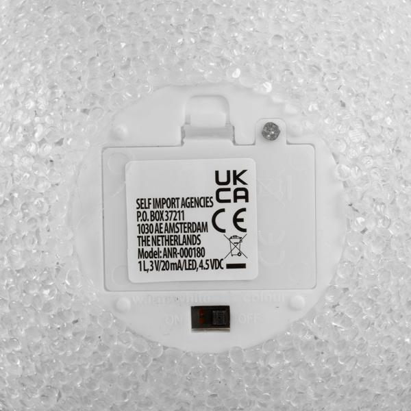 3er-Set LED Leuchtkugeln Weihnachtskugel - warmweisses Licht für festliche Stimmung & gemütliches Ambiente - Ø 18 cm - batteriebetriebene Weihnachtsdeko