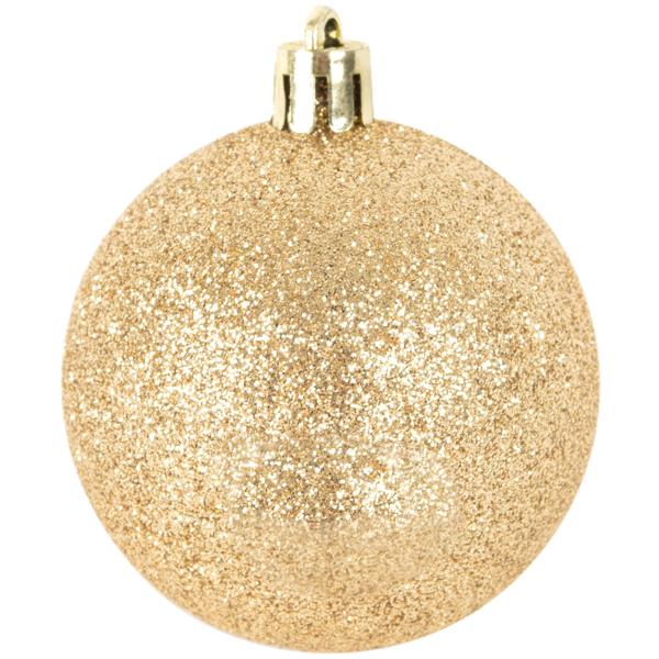 Weihnachtskugeln 35 Stk. - Ø 6 cm Rosé/Gold/Champagner - Festliche Christbaumkugeln für Adventszeit & Feiertage - 5 Designs - Edle Pastelltöne