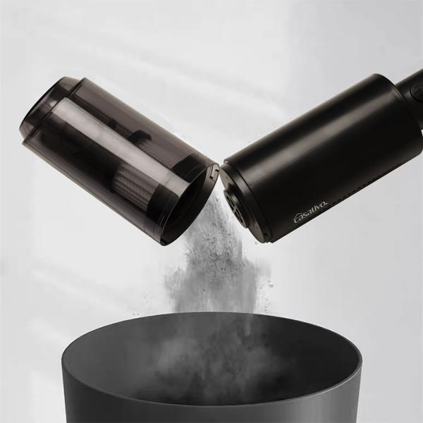 Moderner Profi Akku-Handstaubsauger mit HEPA-Filter, beutellos, starke 6000 Pa, 120 W, USB für Zuhause, Büro, Auto