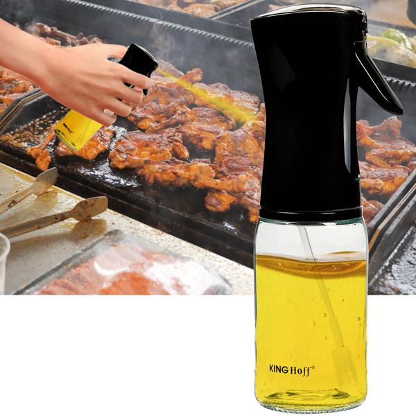 2er-Set Praktische Sprühflasche für Öl & Essig – 190 ml, fein dosierbar, wiederbefüllbar, modernes Design, ideal für Kochen, Grillen & Salate