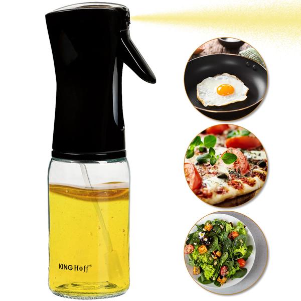 2er-Set Praktische Sprühflasche für Öl & Essig – 190 ml, fein dosierbar, wiederbefüllbar, modernes Design, ideal für Kochen, Grillen & Salate