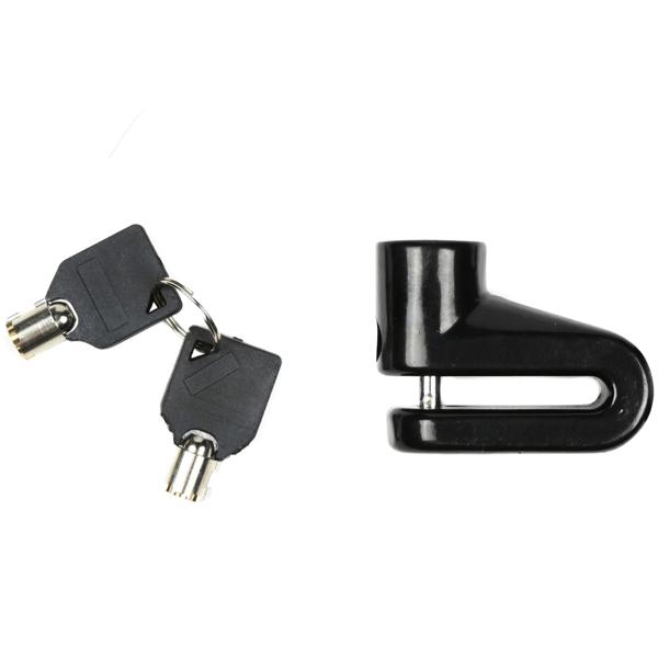 Bremsscheibenschloss inkl. Halterung - Diebstahlsicherung für Motorrad, Fahrrad, E-Bike, Mofa - gehärteter Stahl, wetterfest, 5.5mm Sicherungsstift