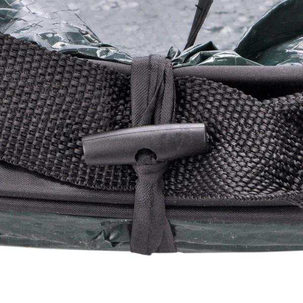 3er-Set Gartensack – 130L Volumen für Gartenarbeit, Laub & Abfall – Robust, langlebig, Polyester, mit Henkeln & grosser Öffnung – Grün, 50x68cm