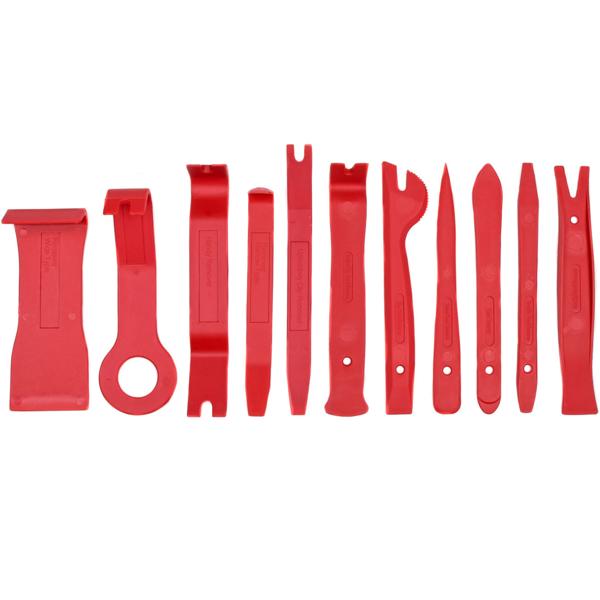 Zierleistenkeile-Set 11-teilig - Müheloses Entfernen von Zierleisten, Gummidichtungen & Türverkleidungen im Auto - Aus hochwertigem Kunststoff - Schont Material