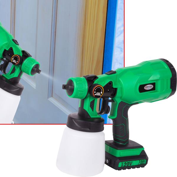 Akku-Farbspritzpistole, 800ml, 2000 mAh