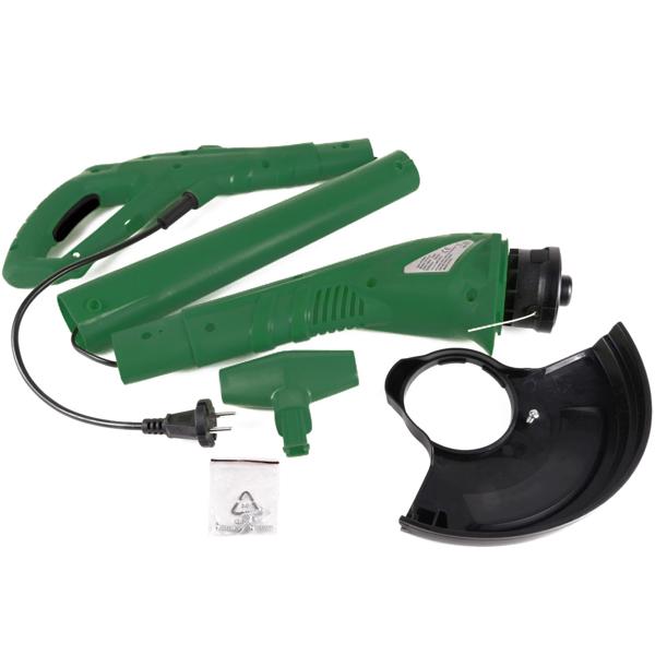 Komfortabler Elektro-Rasentrimmer (250W) - mit ergonomischem Griff, 12.500 U/min, grün-schwarz - für effektives Trimmen & Arbeiten im Garten