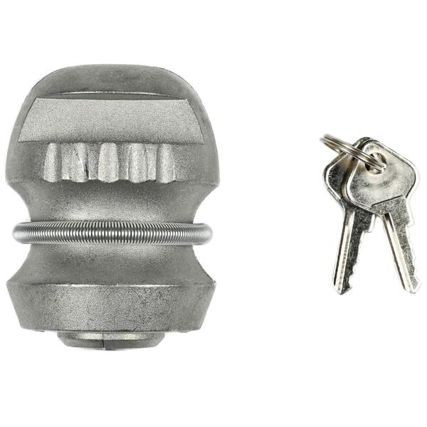 Robuste Kupplungssicherung Kugel: Hochwertiges Anhängerschloss für zuverlässigen Diebstahlschutz. Sichert Anhänger & Wohnwagen effektiv