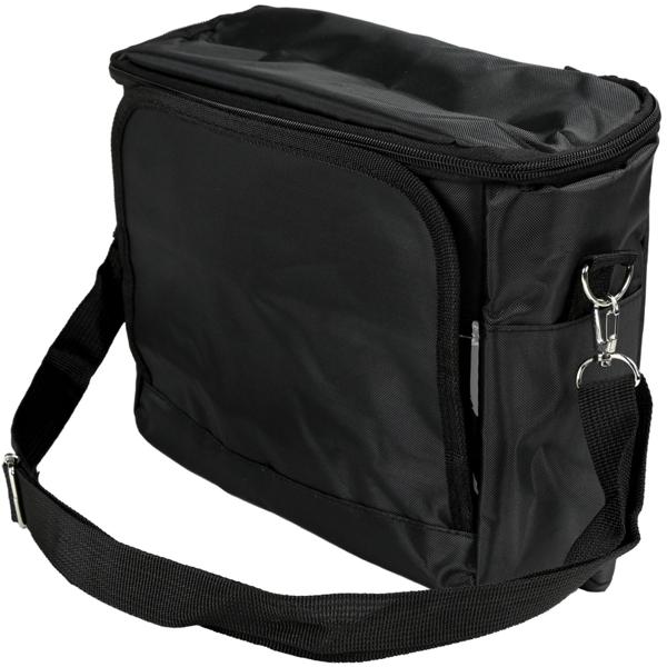 Vielseitiger Autositz-Organizer mit integrierter Kühltasche, schwarz – Rücksitz Organizer für Ordnung & Frische auf jeder Fahrt