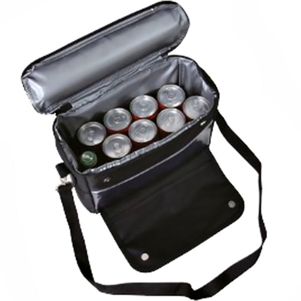 Vielseitiger Autositz-Organizer mit integrierter Kühltasche, schwarz – Rücksitz Organizer für Ordnung & Frische auf jeder Fahrt