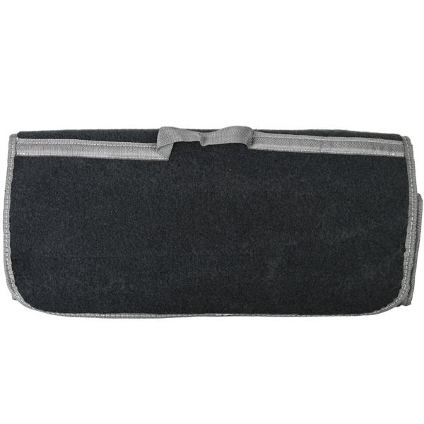 Kofferraum-Organizer 55x23x15 cm - Robuste Aufbewahrungstasche mit Klettband-Fixierung - Schützt Lack & kaschiert Wertsachen - Für Werkzeug & Campingzubehör