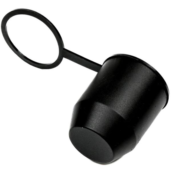 Anhängerkupplung Kappe mit Sicherheitsring - Robuster Kunststoff schützt vor Korrosion & Fettflecken - Einfache Montage - Ø 5.5 x 7 cm