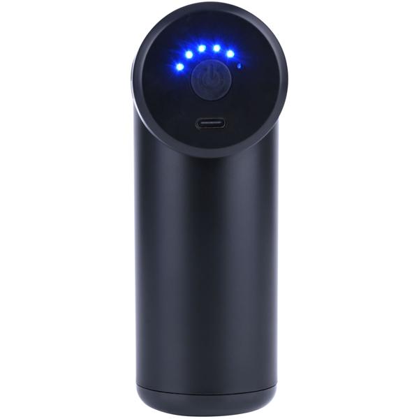 Kompakte Hand-Massagepistole, Massage Gun mit Akku u. 4 Aufsätzen, USB-C, 25 W, Massagegerät für eine entspannte Muskulatur