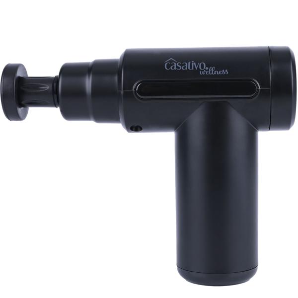 Kompakte Hand-Massagepistole, Massage Gun mit Akku u. 4 Aufsätzen, USB-C, 25 W, Massagegerät für eine entspannte Muskulatur