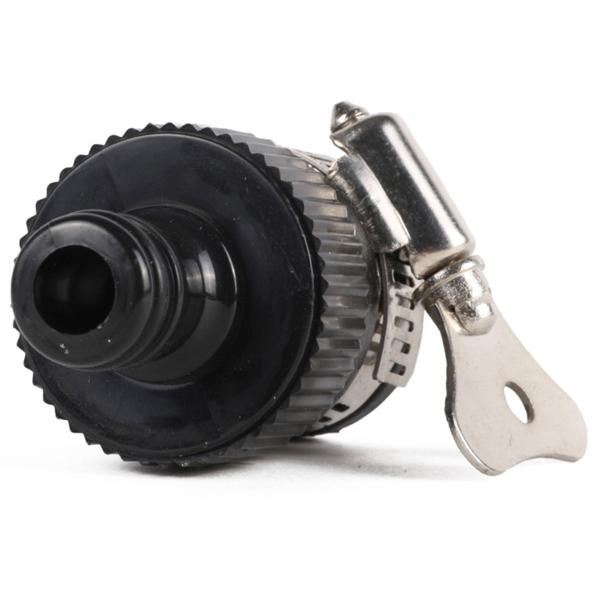 Universal-Schlauchadapter - sichere Verbindung für Schläuche ohne Gewinde mit Wasserhähnen Ø 16-19mm - robuster Gartenschlauchadapter aus Kunststoff