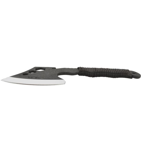 Multifunktions-Handbeil, 23,5 cm, mit Holster und Gürtelhalterung, Paracord Griffwicklung, Camping, Wandern, Survival, Axt