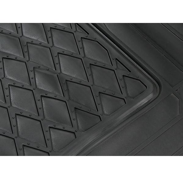 Robuste Kofferraummatte 120x80 cm - Zuschneidbar, wasserabweisend, schmutzabweisend - Rutschfest mit Spikes & Noppen - Für sauberen Laderaum - Auto Zubehör