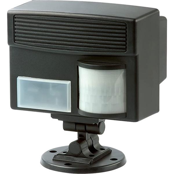 2er-Set Ultraschall-Tierschreck - effektiver Hunde-, Katzen- & Marderschreck mit PIR-Bewegungsmelder - 10m Reichweite - Frequenz 17-40 kHz