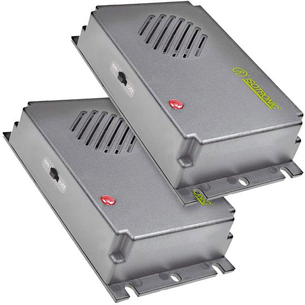 2er Set Hocheffektiver mobiler Ultraschall Vertreiber, Mäuse- und Rattenabwehr, batteriebetrieben, bis zu 40 m²