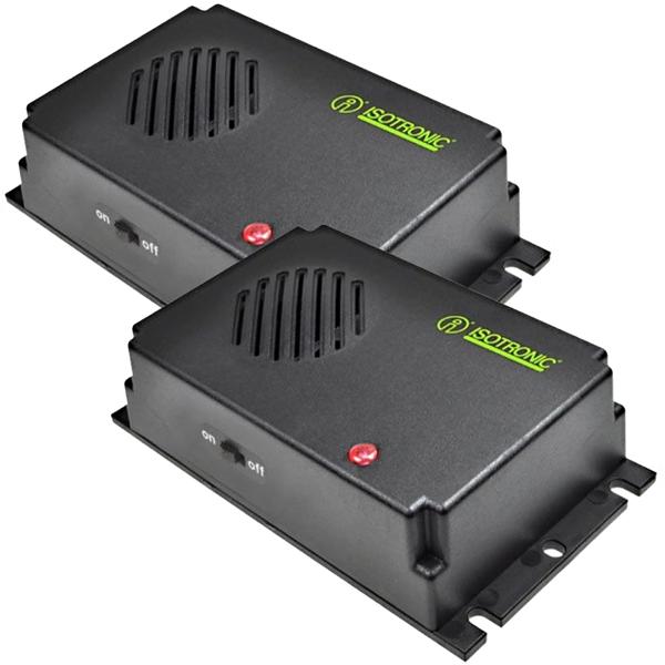 2er-Set Bewährte Mobile Marder-Abwehr mit Ultraschall, Marder Schreck batteriebetrieben, Marderschutz für KFZ, Motorraum, Haus, Garten