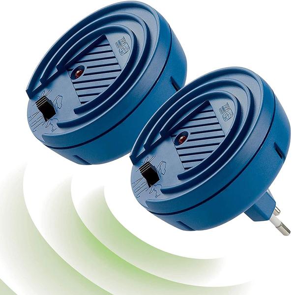 Ultraschall-Tiervertreiber, Steckdosenbetrieb, mit 3 anpassbaren Frequenzen. Wirkt gegen Mäuse, Marder, Insekten. Sicher & tierfreundlich