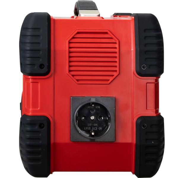 Hochleistungs-Powerstation & Solar-Generator mit 800 Wh, 230V & 12V, 1.000 Watt, 8 Anschlüsse, Überspannungsschutz