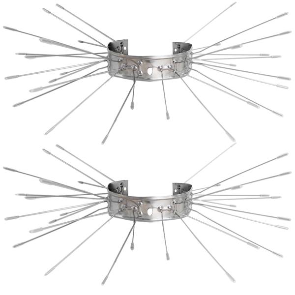 Marder-Abwehrgürtel 4er-Set – effektiver Kletterschutz für Regenrohre & Bäume – wetterfest, langlebig & einfach zu montieren – schützt zuverlässig vor Mardern
