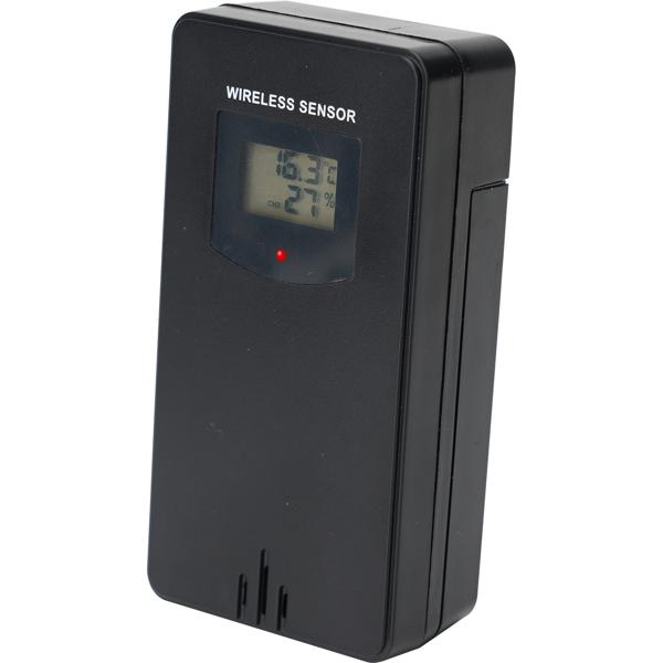 Profi Funk-Wetterstation mit 3 Aussensensoren  - Behalten Sie 4 Zonen im Blick für maximale Übersicht & Kontrolle - inkl. Funkwecker & XL-Display